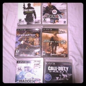 PlayStation 3 Games bundle